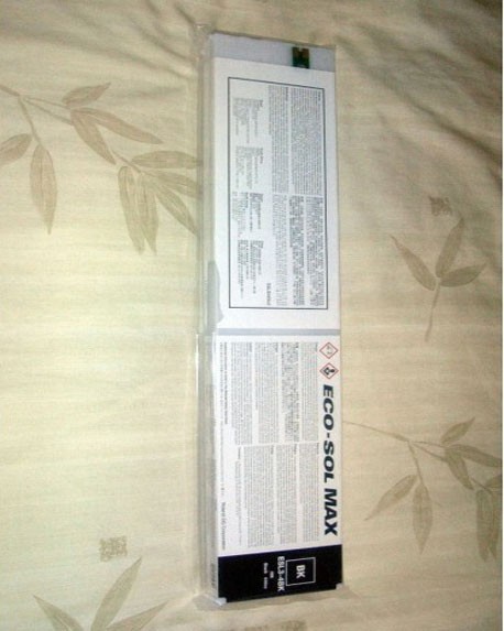 Genuine Roland ESL3-4BK ECO-SOL MAX Black Ink Cartridge 440ml - Digital  Printer Part Supplies