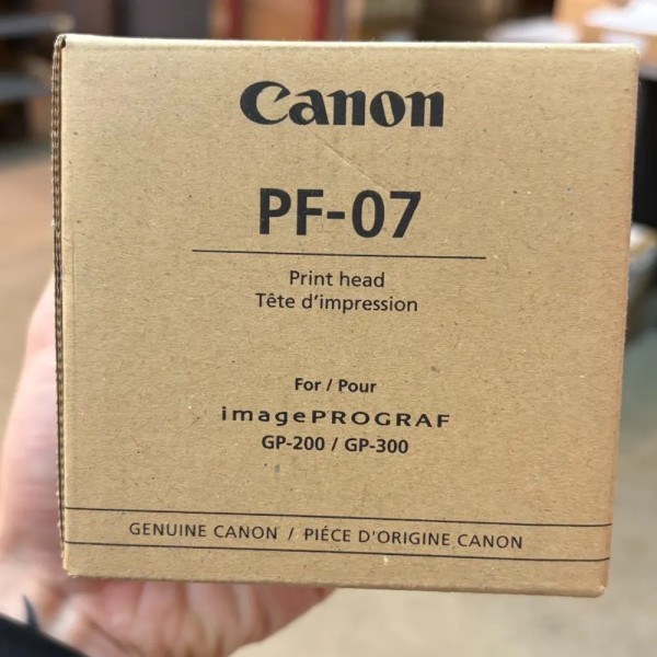 Original Canon PF-07 Printhead