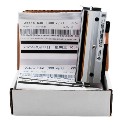 Genuine Zebra S4M 300 DPI Industrial Thermal Printhead (OEM P/N: G41401M)